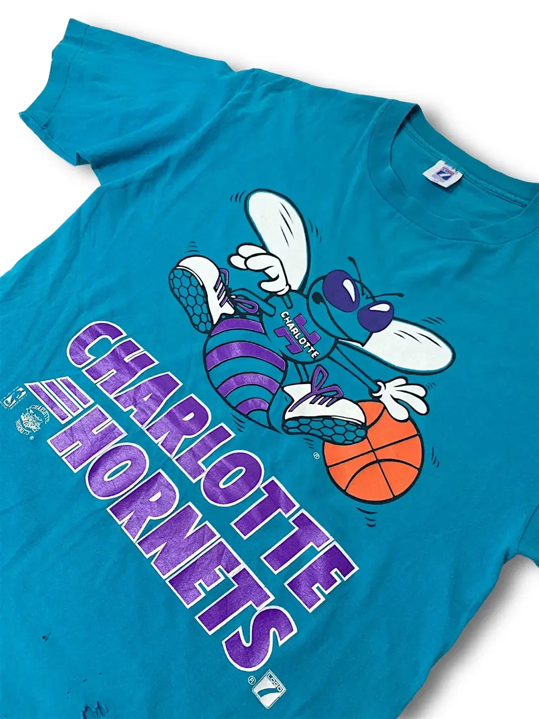 [L~XL] 90s logo7 Hornets tee